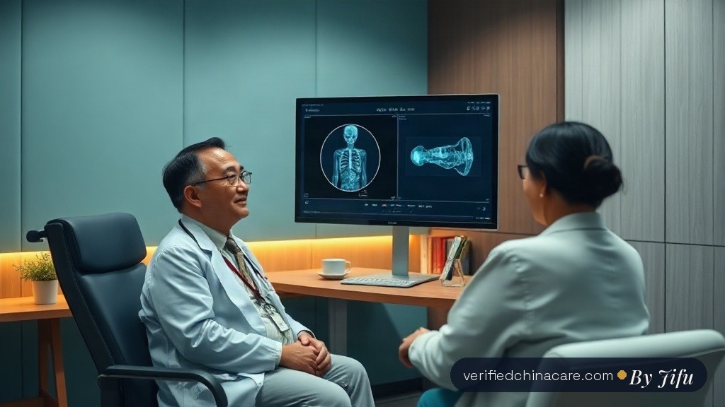 Executive health checkup at a top Chinese hospital — full-body MRI, CT, ultrasound and lab screening